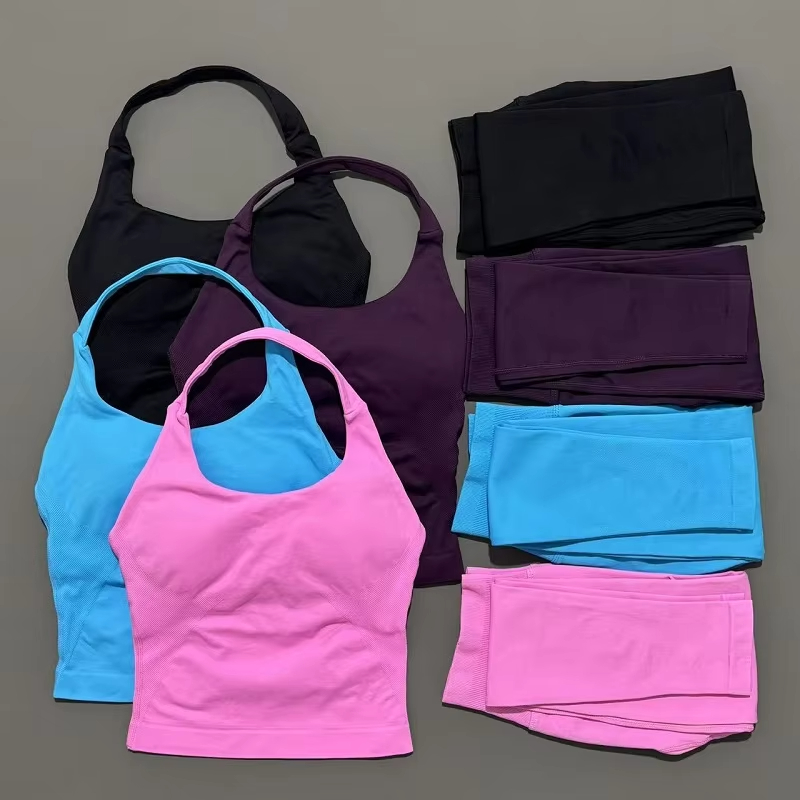 Yoga Fitness Set - 2 Pieces Sportswear Women Yoga Set