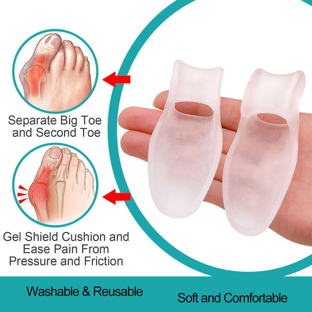 1 Pair Protective Toe Separato - đánh giá và giá Yoga Toe Separator