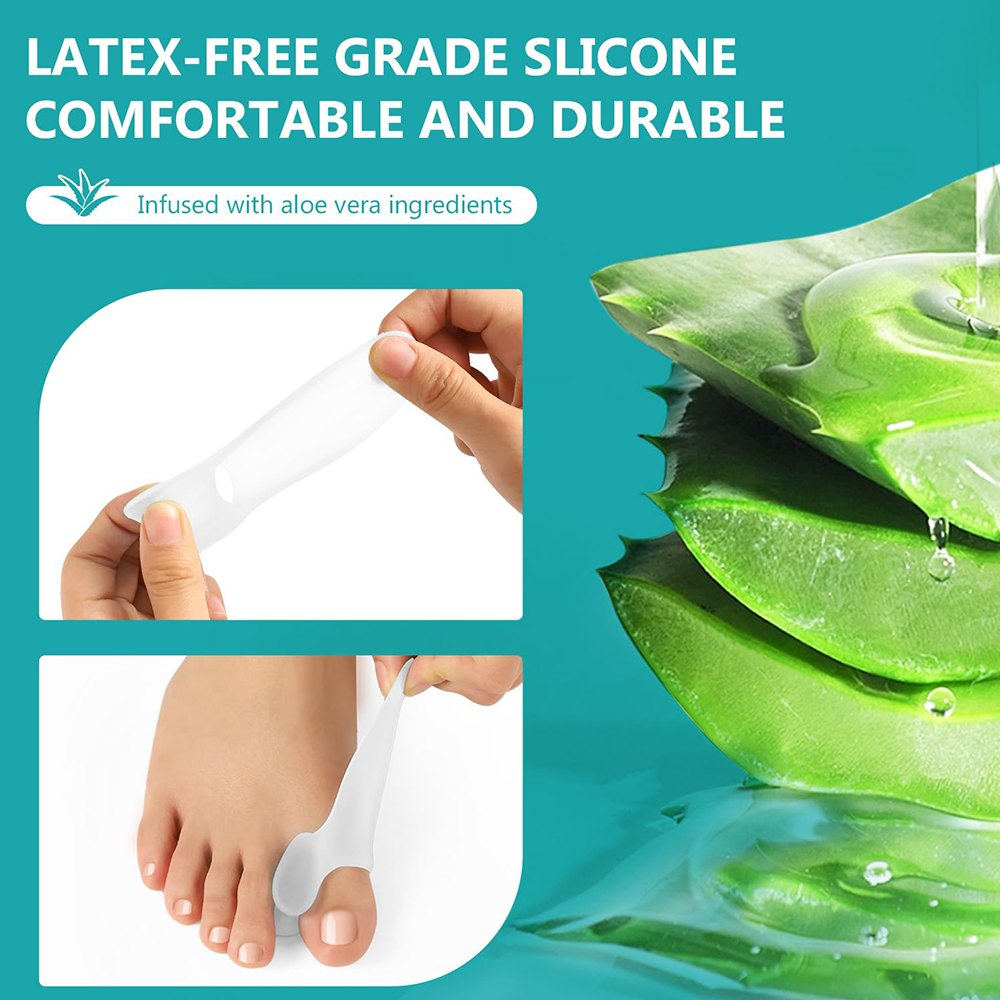 1 Pair Protective Toe Separato - đánh giá và giá Yoga Toe Separator