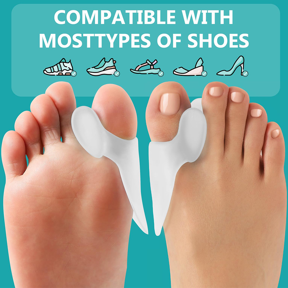 1 Pair Protective Toe Separato - đánh giá và giá Yoga Toe Separator