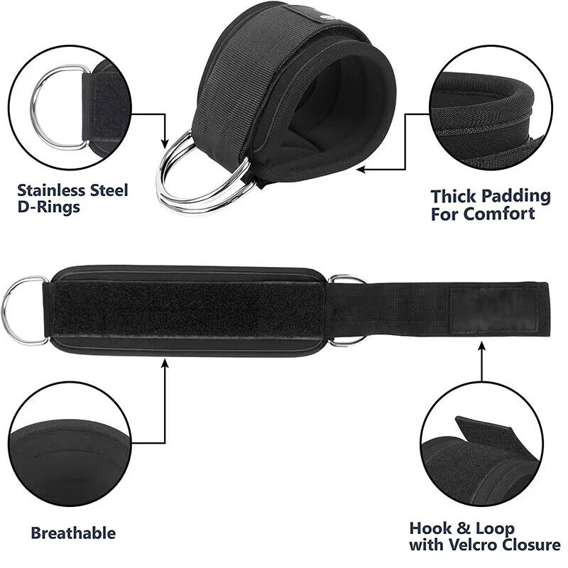 Ankle Straps Resistance Bands  - đánh giá và giá Yoga Fitness Kit