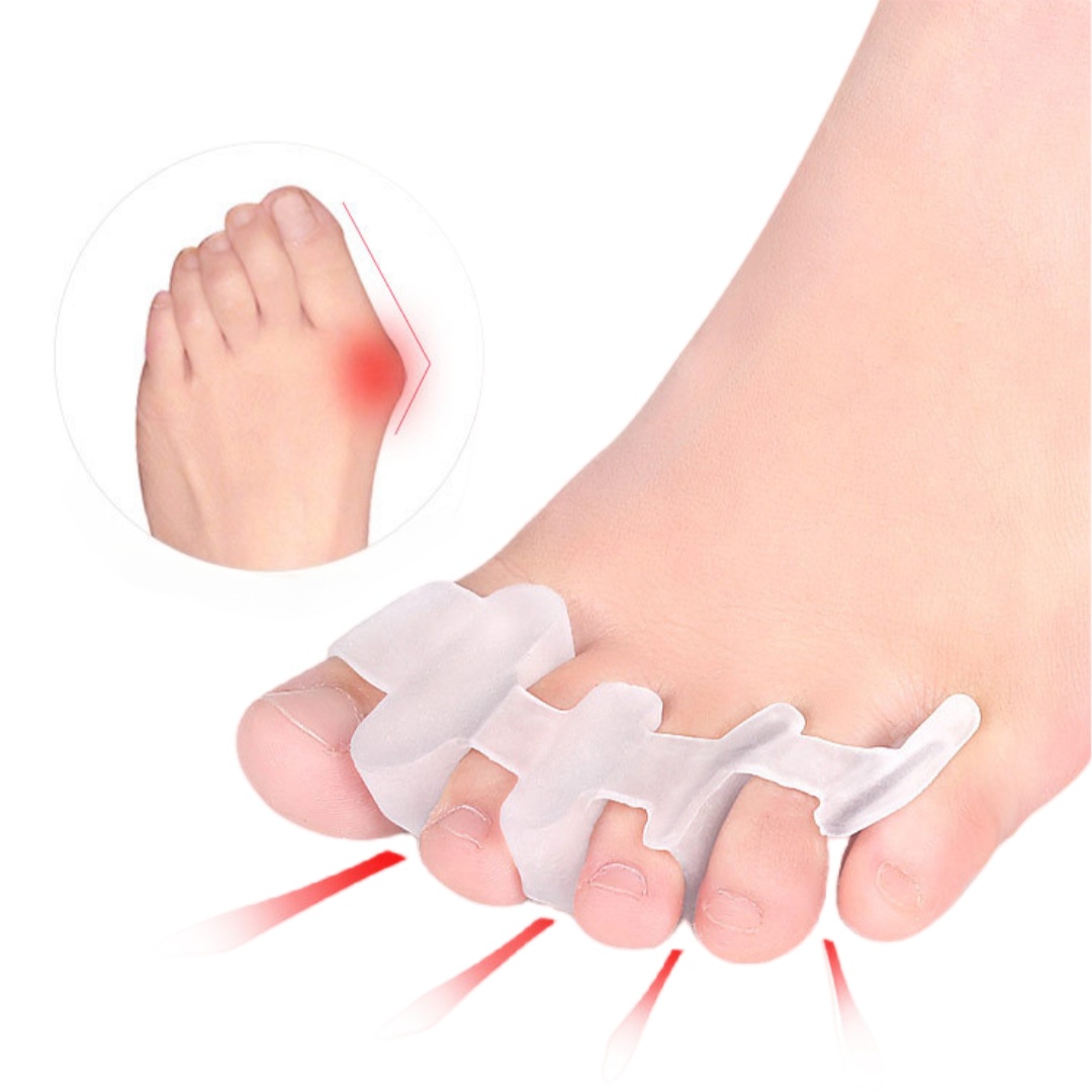 1Pair Four Hole Toe Separator  - đánh giá và giá Yoga Toe Separator
