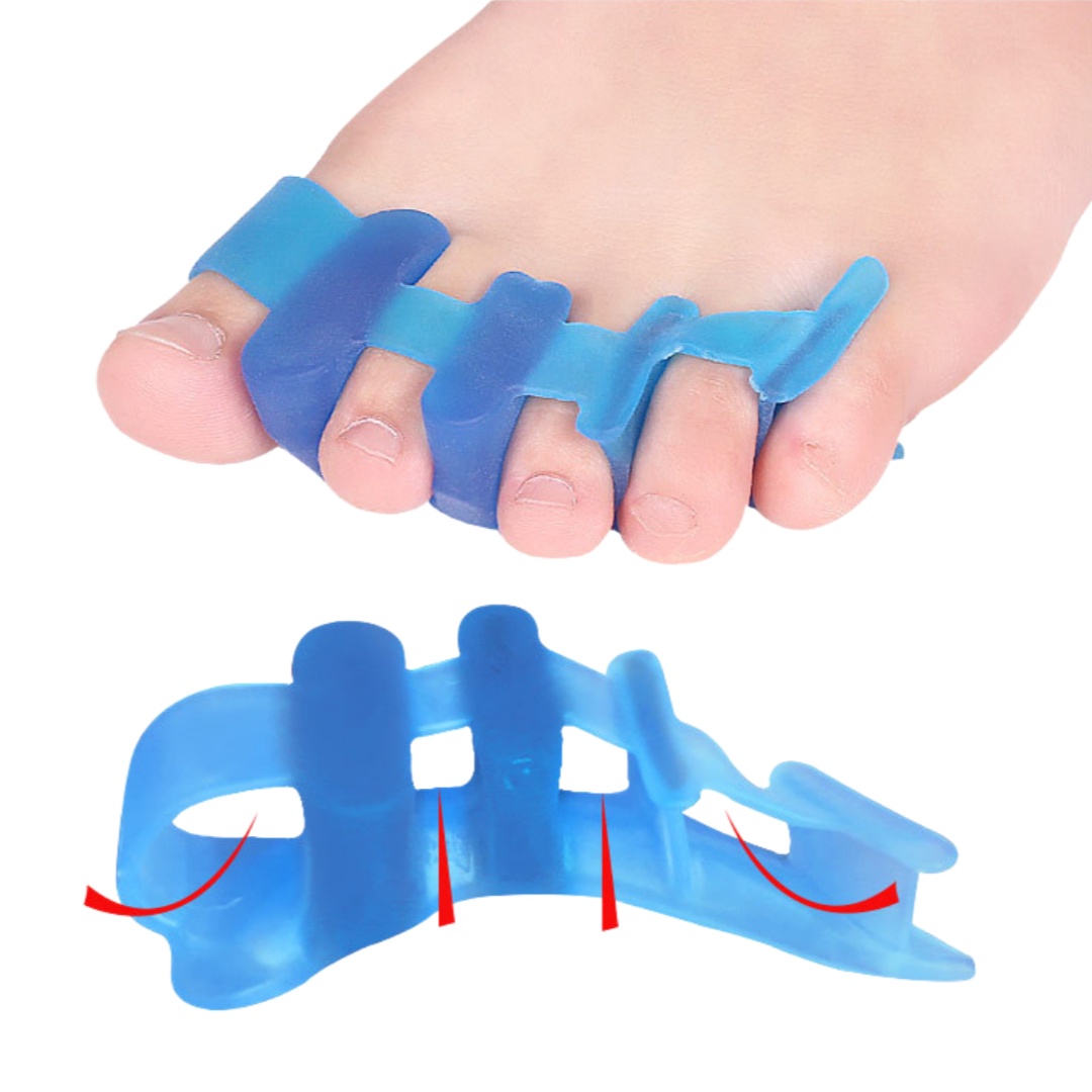1Pair Four Hole Toe Separator  - đánh giá và giá Yoga Toe Separator