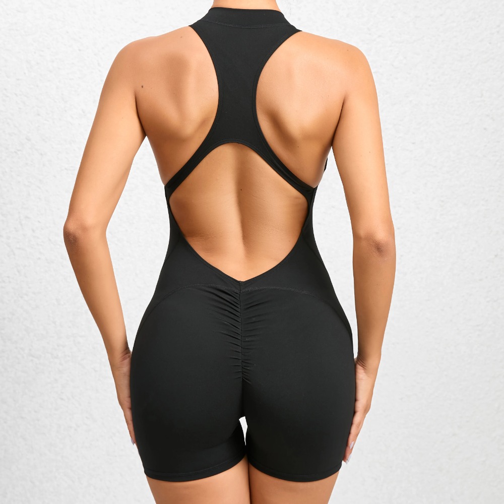 V Back Scrunch One-Piece Yoga  - đánh giá và giá Yoga Overall Fitness