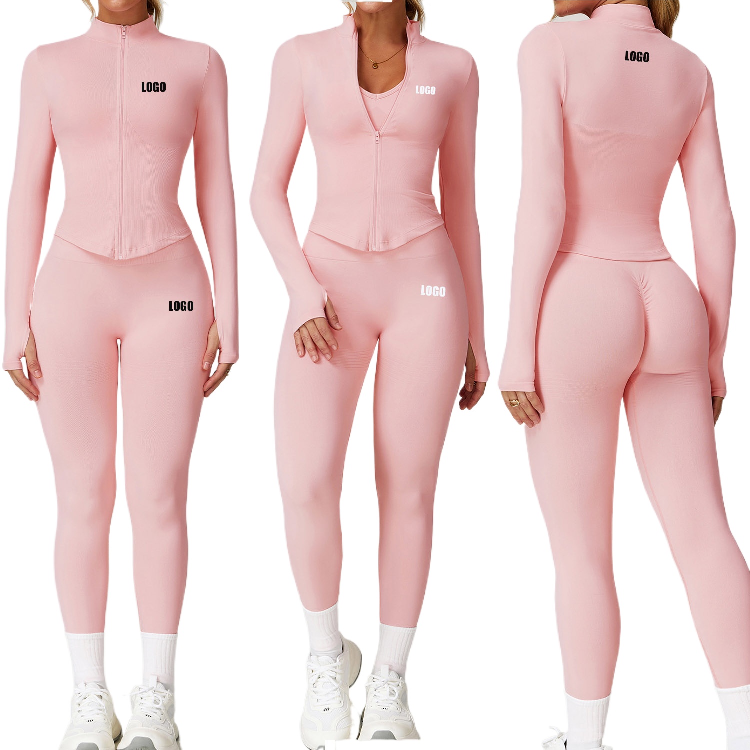 Custom LOGO women's seamless y - đánh giá và giá Yoga Fitness Kit