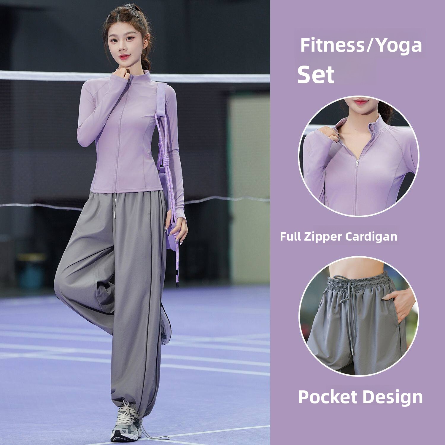 Women's Running Sportswear Set - đánh giá và giá Yoga Fitness Set