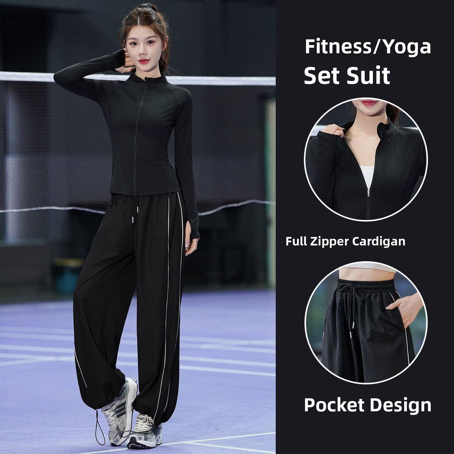 Women's Running Sportswear Set - đánh giá và giá Yoga Fitness Set