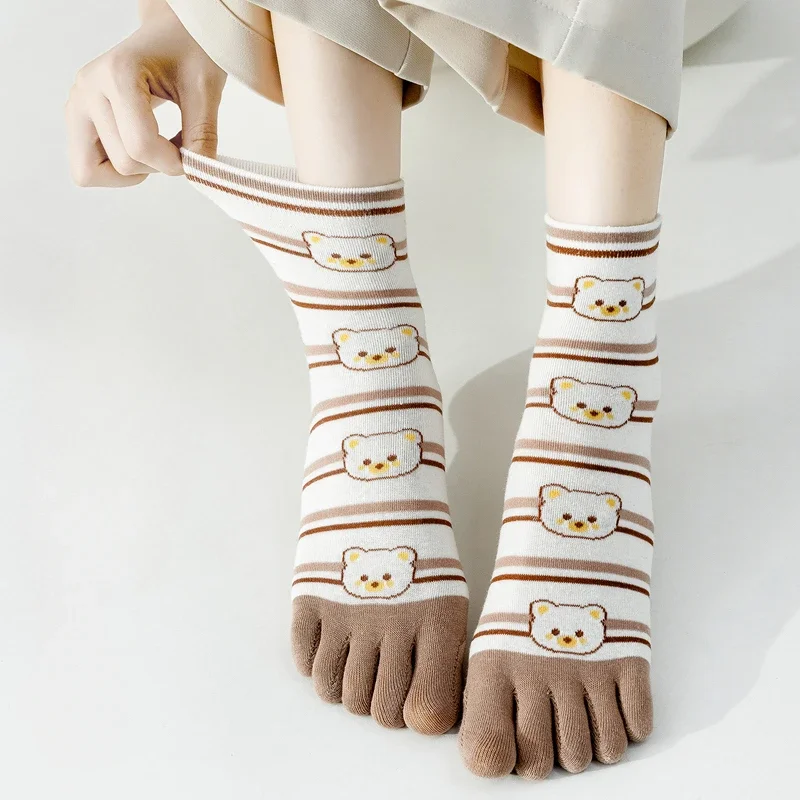 5 Pairs Five Finger Socks Wome - đánh giá và giá Yoga Toe Separator