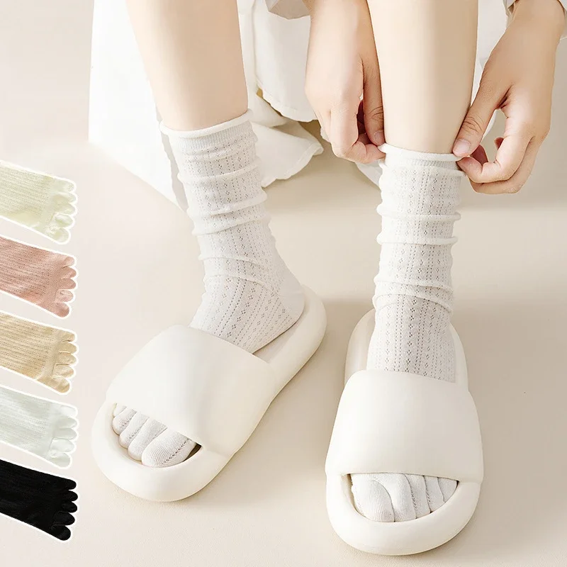 5 Pairs Loose Socks with Five  - đánh giá và giá Yoga Toe Separator
