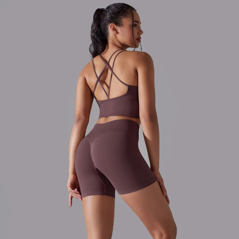 Sexy Yoga Sets Women's Tracksu - đánh giá và giá Yoga Fitness Kit