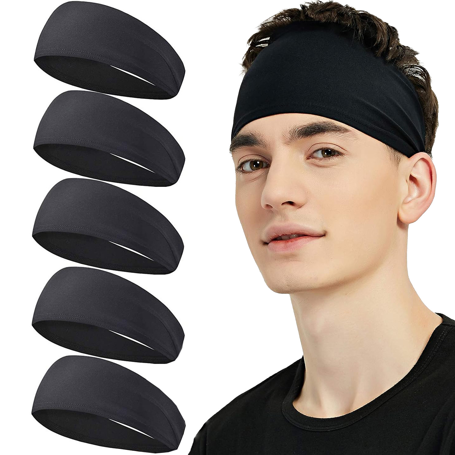 Sweatband for Men Women Elasti - đánh giá và giá Stretch Strap Yoga