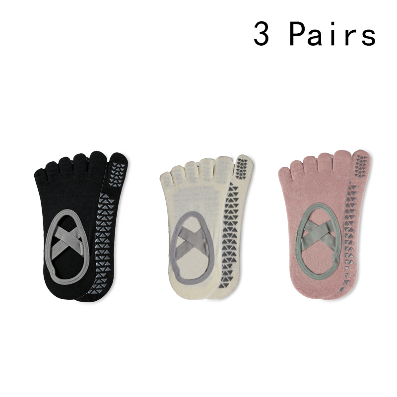 3 Pairs Thin Women Yoga Socks  - đánh giá và giá Yoga Toe Separator