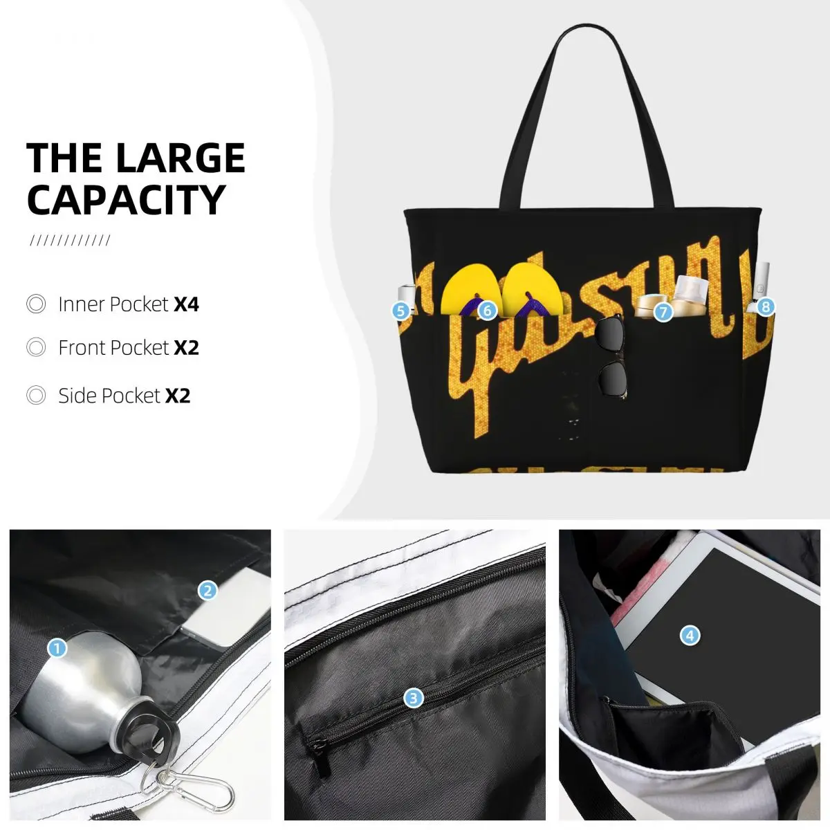 Gibson Music Logo Beach Tote B - đánh giá và giá Yoga Fitness Music