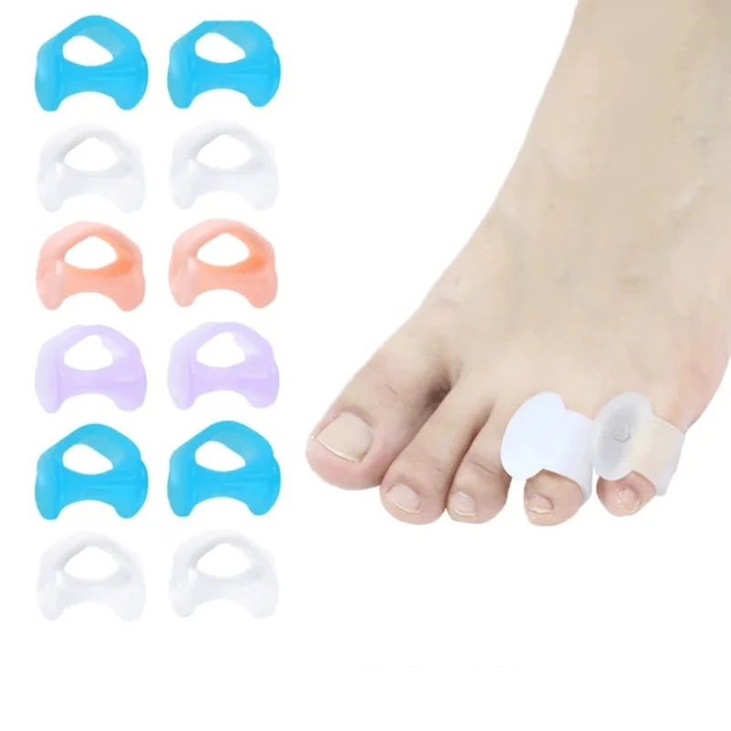 1-4pair Silicone Toe Separator - đánh giá và giá Yoga Toe Separator
