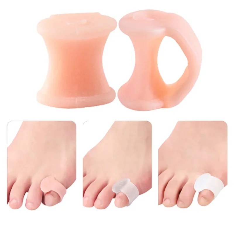 1-4pair Silicone Toe Separator - đánh giá và giá Yoga Toe Separator