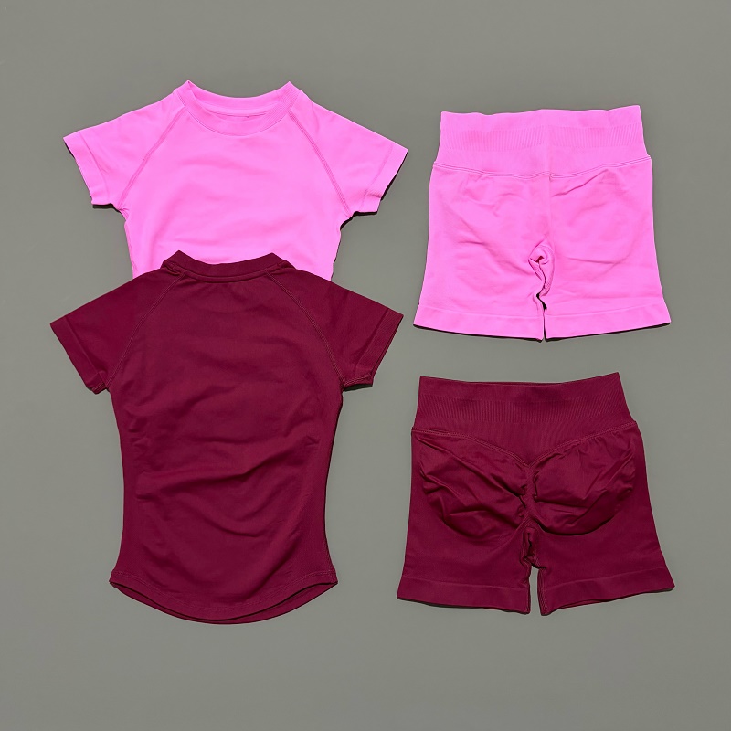 2 Pieces Sports Sets Seamless  - đánh giá và giá Yoga Fitness Kit