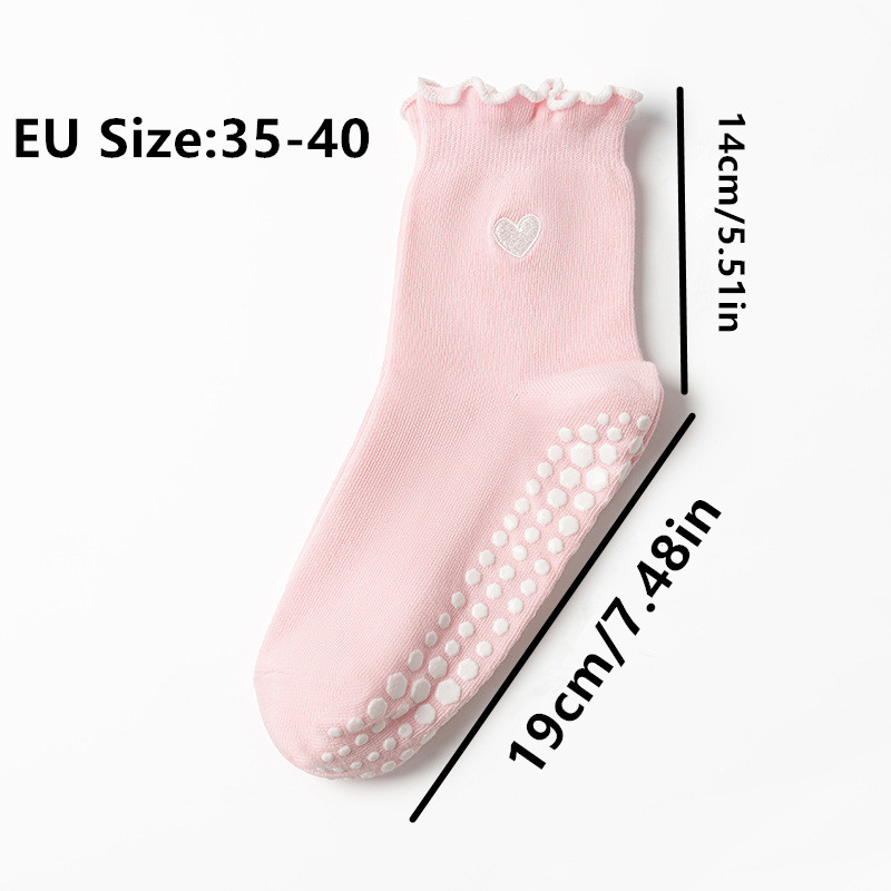 3 Pairs Women Heart Pattern Fr - đánh giá và giá Yoga Dance & Fitness Center Llc