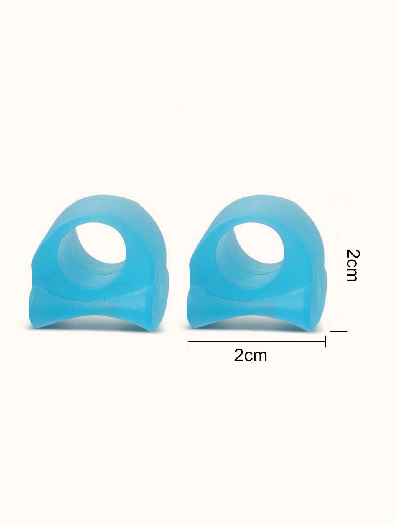 Gel Toe Separator, 4pcs Silico - đánh giá và giá Yoga Toe Separator