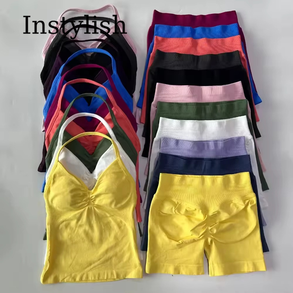 Women Seamless Yoga 2 Piece Se - đánh giá và giá Yoga Fitness Set