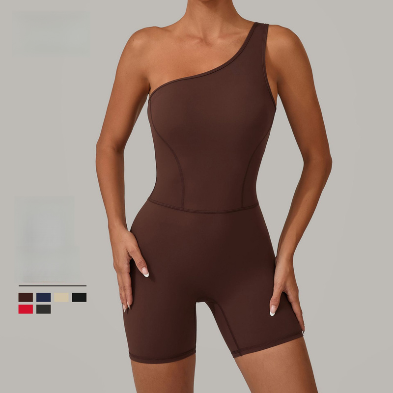 Seamless Woman One-Shoulder Yo - đánh giá và giá Yoga Overall Fitness