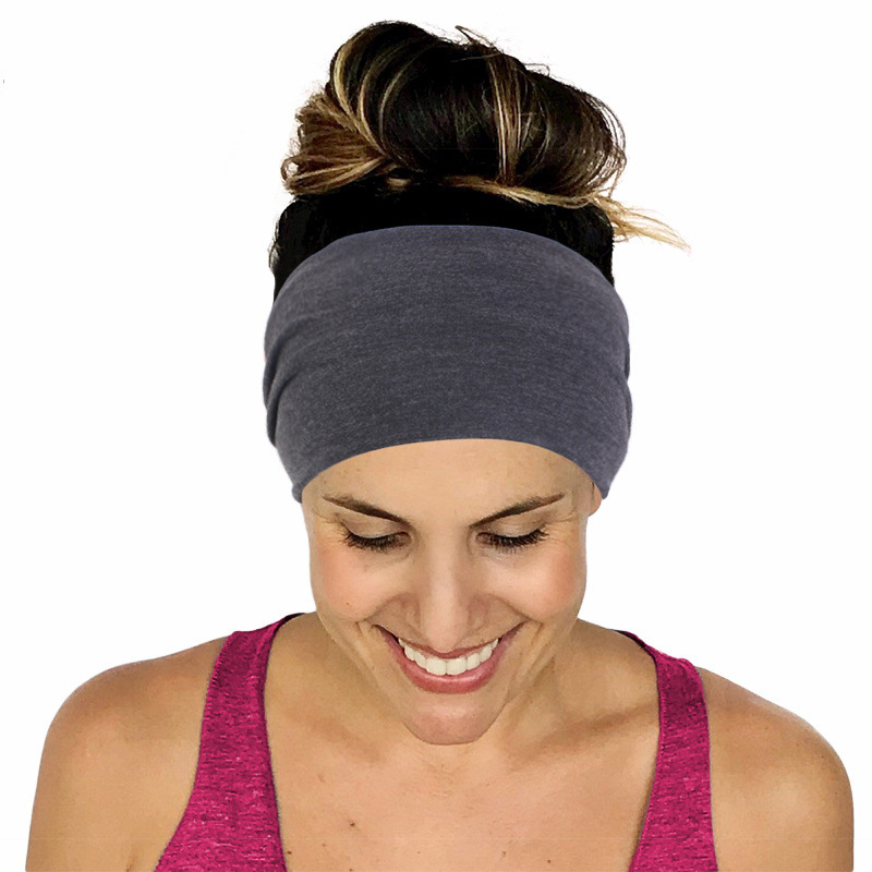Solid Color Unisex Headband El - đánh giá và giá Yoga Fitness Band
